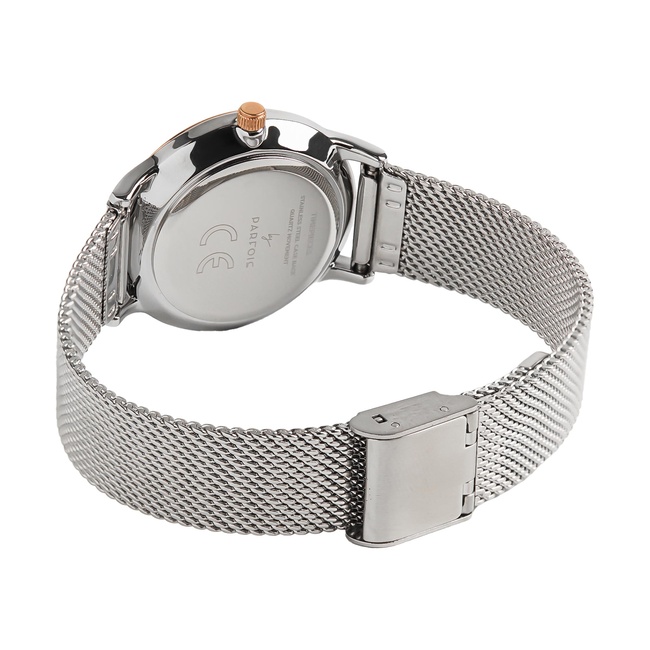 Фото ракурс 3 - Женские серебряные часы Parfois артикул 228916 _MM SS2025