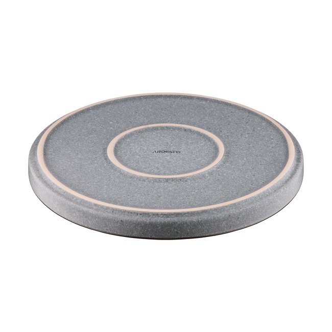 Фото ракурс 7 - Серая тарелка десертная Ardesto артикул AR0219FG No color FW2025