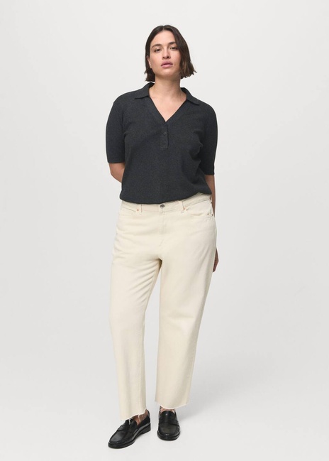 Фото ракурс 6 - Жіночий сірий джемпер Mango артикул 17065981 94 1 season