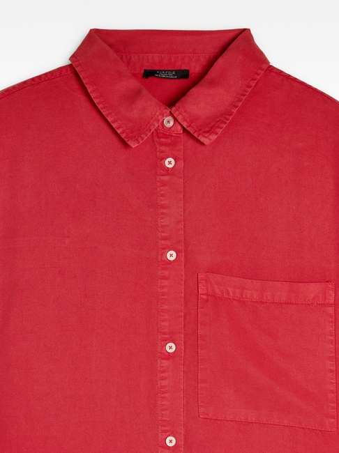 Женское красное платье Parfois артикул 234100 _RD FW2025 Фото ракурс 5 - Женское красное платье Parfois артикул 234100 _RD FW2025