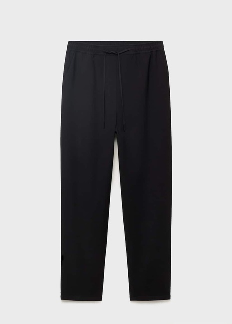 Жіночі чорні брюки Mango артикул 17091171 99 1 season Фото ракурс 3 - Жіночі чорні брюки Mango артикул 17091171 99 1 season