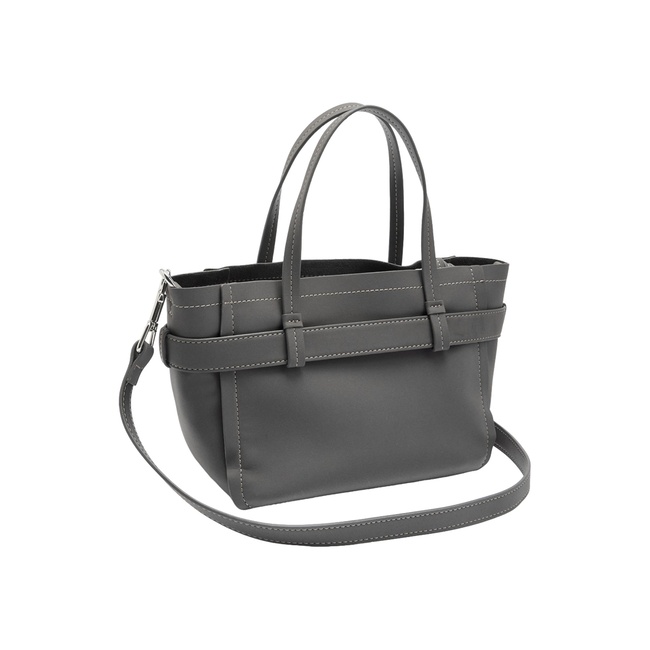 Фото ракурс 2 - Жіноча сіра сумка Parfois артикул 242075 _GY SS2026