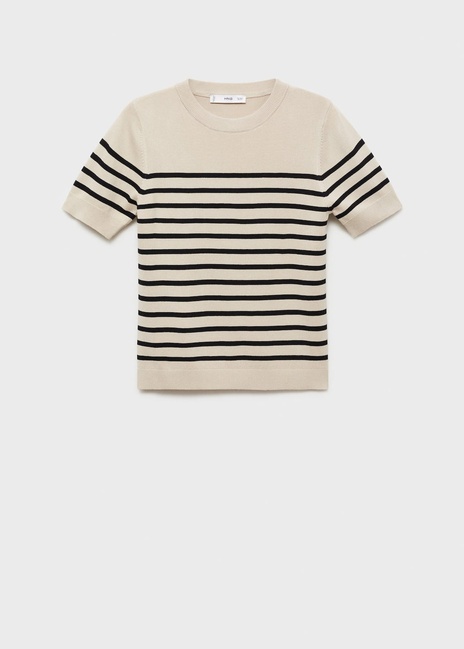 Жіночий бежевий джемпер Mango артикул 87004083 09 1 season Фото ракурс 3 - Жіночий бежевий джемпер Mango артикул 87004083 09 1 season