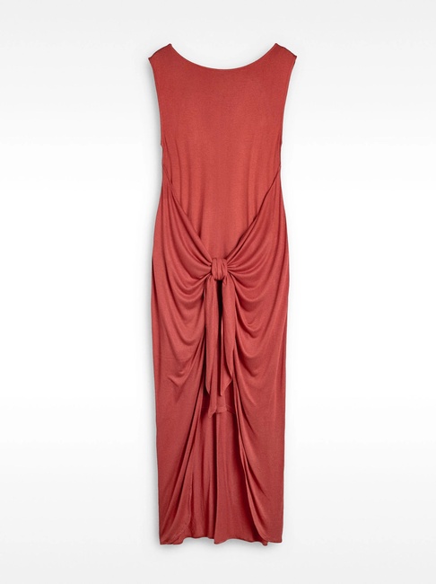 Женское коричневое платье Parfois артикул 234088 _BR FW2025 Фото ракурс 3 - Женское коричневое платье Parfois артикул 234088 _BR FW2025