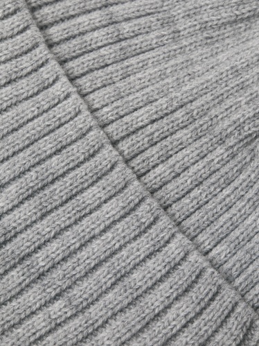 Фото ракурс 2 - Чоловіча сіра шапка Jack & Jones артикул 12281209 LIGHT GREY MELANGE FW2025