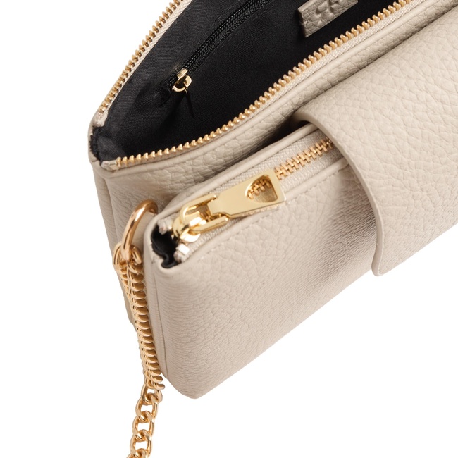 Фото ракурс 3 - Женская молочная сумка Parfois артикул 230223 _EC FW2025