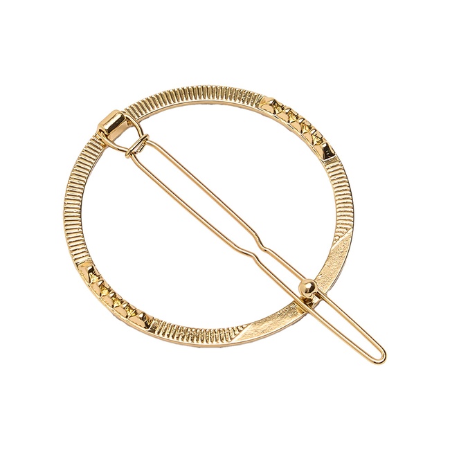 Фото ракурс 5 - Жіноча золота заколка Parfois артикул 166184 _GD FW2025