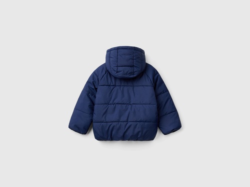 Фото ракурс 2 - Синя куртка Benetton для хлопчиків артикул 2WU0GN02W.P 252 25A