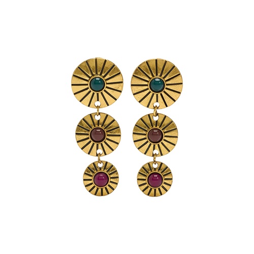 Фото ракурс 1 - Жіночі різнокольорові сережки Parfois артикул 240992 _HM FW2025