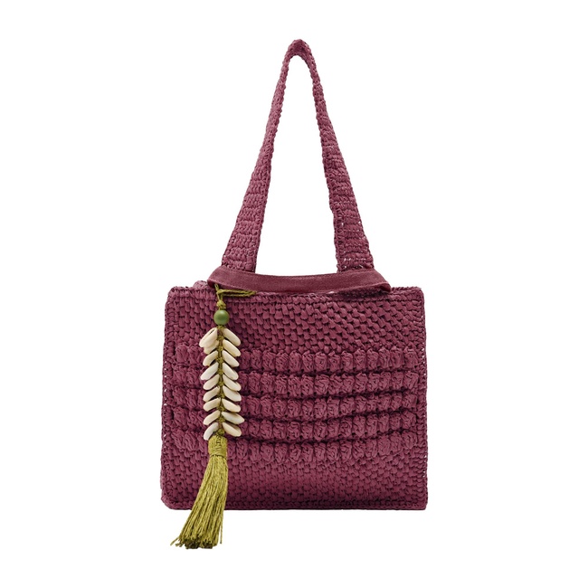 Жіноча бордова сумка Parfois артикул 230277 _BU FW2025 Фото ракурс 1 - Жіноча бордова сумка Parfois артикул 230277 _BU FW2025