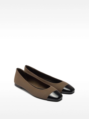 Фото ракурс 1 - Женские коричневые туфли Parfois артикул 238084 _TU FW2025