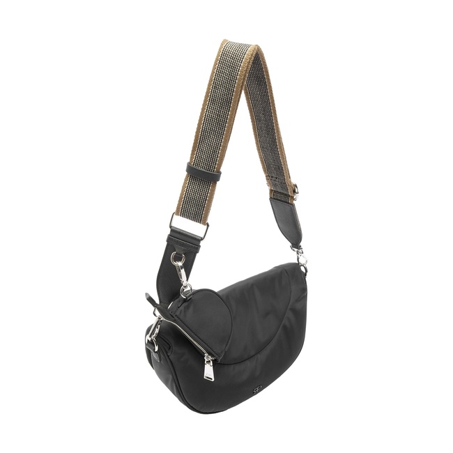 Фото ракурс 3 - Женская черная сумка Parfois артикул 230149 _BK SS2025