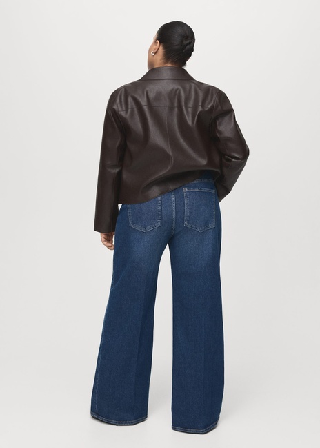 Женские синие джинсы Mango артикул 27021195 TO 2 season Фото ракурс 6 - Женские синие джинсы Mango артикул 27021195 TO 2 season