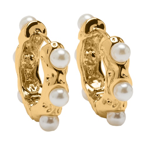 Фото ракурс 1 - Жіночі золоті сережки Parfois артикул 239535 _PE FW2025