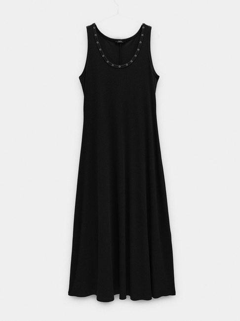 Фото ракурс 4 - Жіноча чорна сукня Parfois артикул 237790 _BK FW2025