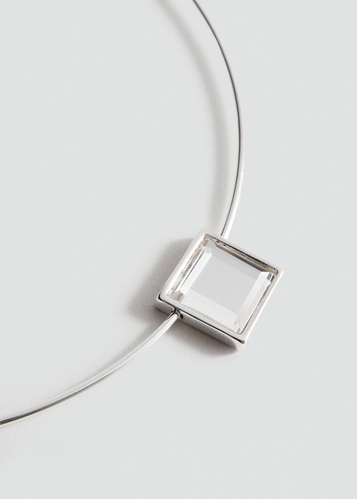 Фото ракурс 1 - Жіноче срібнe намисто Mango артикул 27011221 PL 2 season