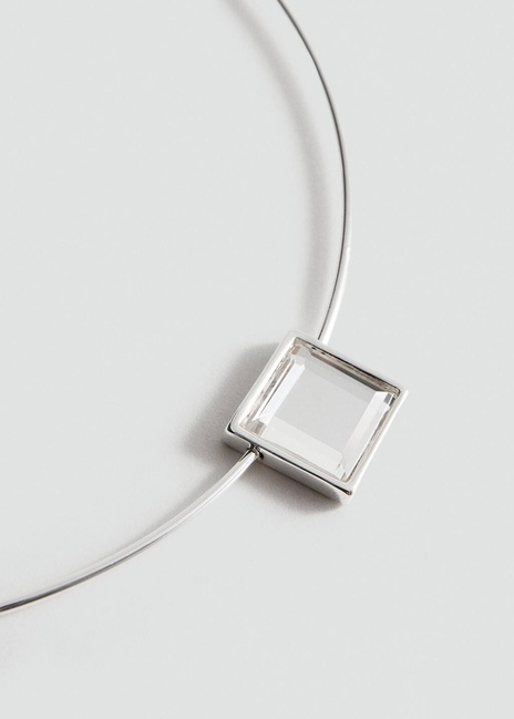 Жіноче срібнe намисто Mango артикул 27011221 PL 2 season Фото ракурс 1 - Жіноче срібнe намисто Mango артикул 27011221 PL 2 season