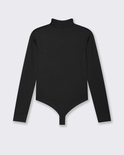 Фото ракурс 2 - Жіночий чорний боді Piazza Italia артикул 62794 Black FW2025