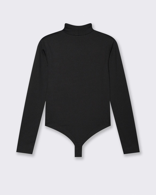 Фото ракурс 2 - Жіночий чорний боді Piazza Italia артикул 62794 Black FW2025