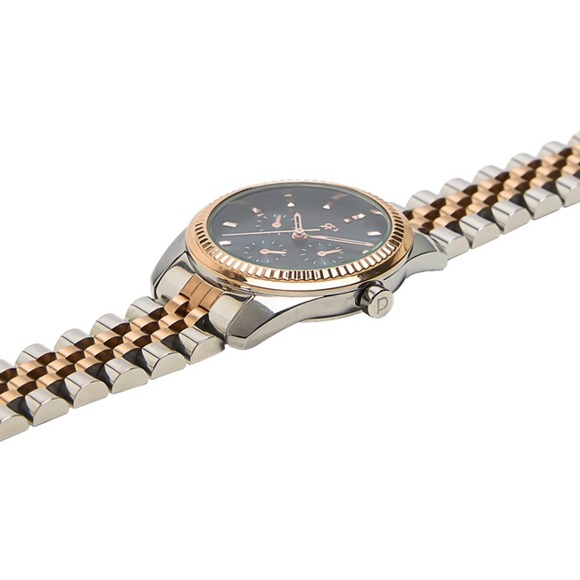 Фото ракурс 3 - Женские золото-серебряные часы Parfois артикул 234256 _MM FW2025