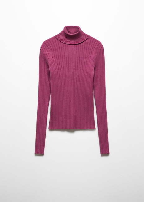 Фото ракурс 2 - Жіноча рожева водолазка Mango артикул 57007743 65 5 season