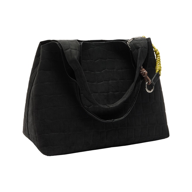 Жіноча чорна сумка Parfois артикул 240660 _BK FW2025 Фото ракурс 2 - Жіноча чорна сумка Parfois артикул 240660 _BK FW2025