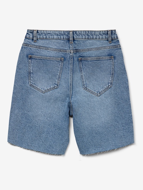 Жіночі сині шорти Vero Moda артикул 10329547 LIGHT BLUE DENIM FW2025 Фото ракурс 4 - Жіночі сині шорти Vero Moda артикул 10329547 LIGHT BLUE DENIM FW2025