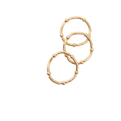 Фото ракурс 2 - Жіночий золотий браслет Parfois артикул 242409 _GD SS2026