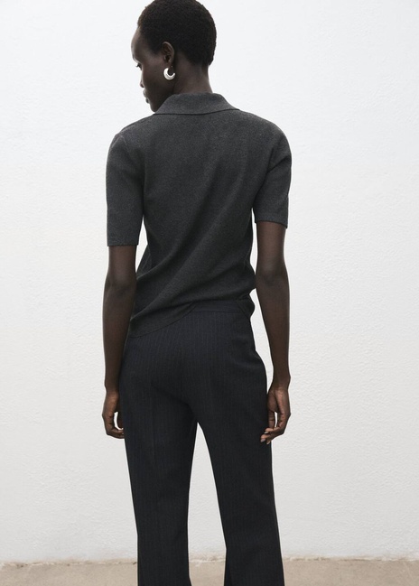 Фото ракурс 2 - Жіночий сірий джемпер Mango артикул 17065981 94 1 season