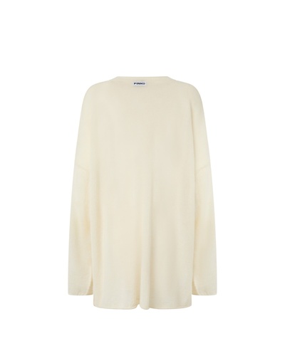 Фото ракурс 2 - Женский молочный джемпер Pinko артикул 105749-A2UN Z13 FW2025