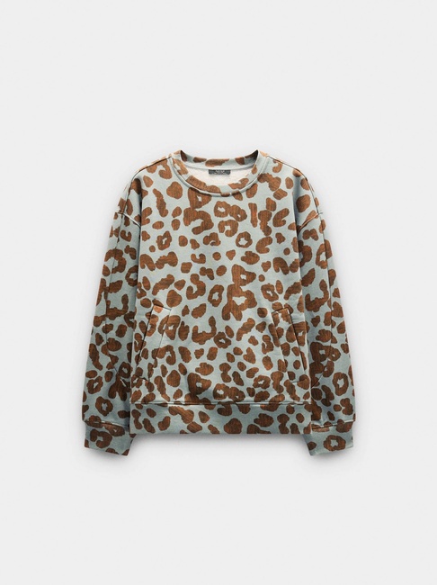 Жіночий різнокольоровий світшот Parfois артикул 239498 _BM FW2025 Фото ракурс 4 - Жіночий різнокольоровий світшот Parfois артикул 239498 _BM FW2025