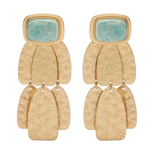 Фото ракурс 1 - Женские золотые серьги Parfois артикул 237740 _LB FW2025