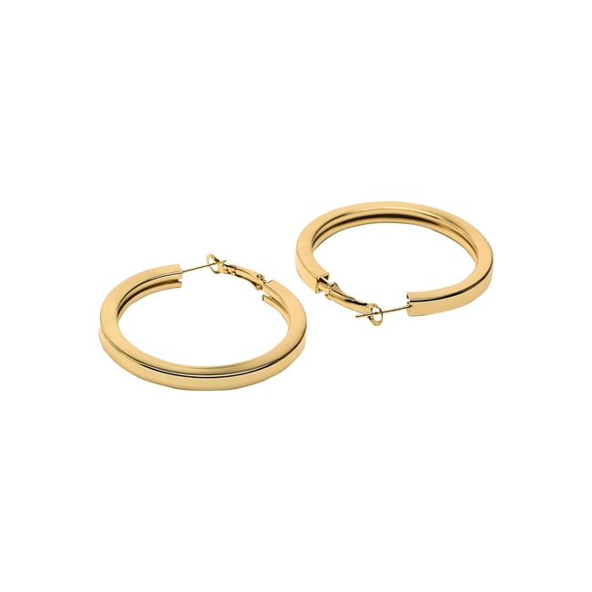 Жіночі золоті сережки Parfois артикул 160190 _GD FW2025 Фото ракурс 4 - Жіночі золоті сережки Parfois артикул 160190 _GD FW2025