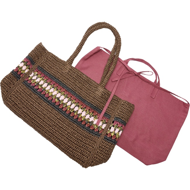 Женская коричневая сумка Parfois артикул 230282 _BN FW2025 Фото ракурс 4 - Женская коричневая сумка Parfois артикул 230282 _BN FW2025