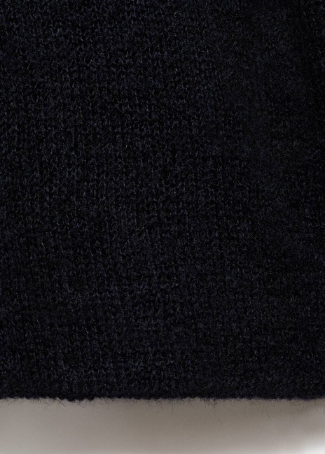 Женский синий джемпер Mango артикул 17005851 69 1 season Фото ракурс 6 - Женский синий джемпер Mango артикул 17005851 69 1 season