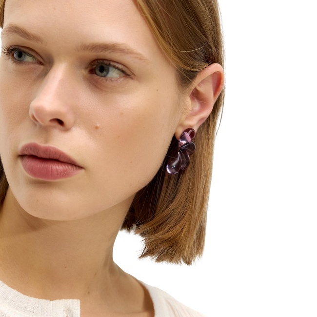 Фото ракурс 3 - Жіночі сірі сережки Parfois артикул 230865 _AN SS2025