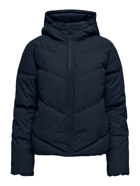 Фото ракурс 3 - Жіноча синя куртка Only артикул 15277952 Dark Sapphire FW2025