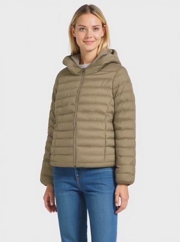 Фото ракурс 1 - Жіноча коричнева куртка Piazza Italia артикул 57935 CAMEL FW2025