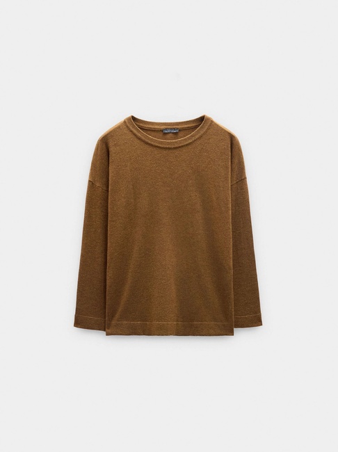 Фото ракурс 4 - Жіночий коричневий светр Parfois артикул 239792 _BR FW2025