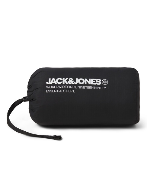 Фото ракурс 7 - Мужская чёрная куртка Jack & Jones  артикул 12256983 Black FW2024