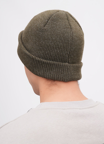 Фото ракурс 2 - Чоловіча хакі шапка EQUILIBRI артикул M881 001 000 Khaki FW2025