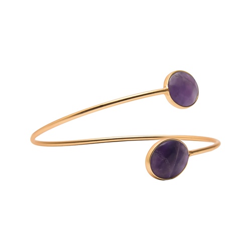 Фото ракурс 2 - Жіночий золото-фіолетовий браслет Parfois артикул 237391 _HM FW2025