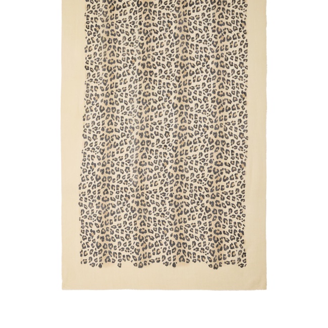 Фото ракурс 4 - Женский бежевый шарф Parfois артикул 239925 _BM FW2025