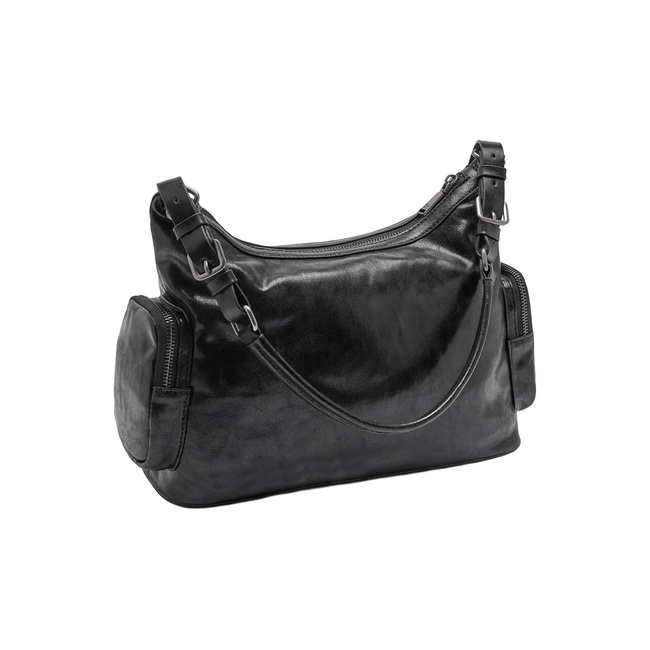 Жіноча чорна сумка Parfois артикул 240821 _BK FW2025 Фото ракурс 2 - Жіноча чорна сумка Parfois артикул 240821 _BK FW2025