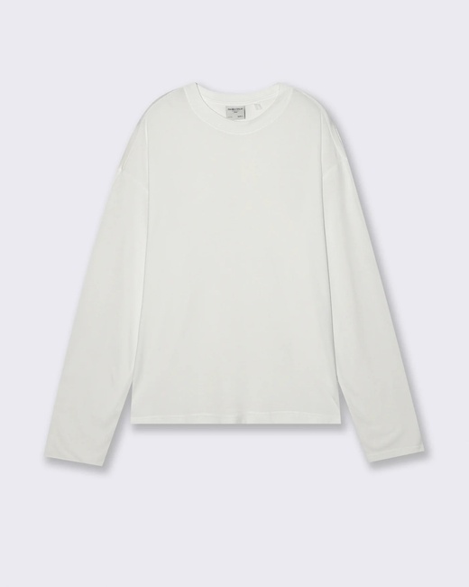 Мужской белый лонгслив Piazza Italia артикул 65807 White FW2025 Фото ракурс 1 - Мужской белый лонгслив Piazza Italia артикул 65807 White FW2025