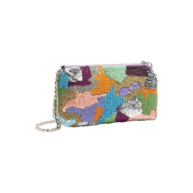Женская разноцветная сумка Parfois артикул 231830 _DM FW2025 Фото ракурс 4 - Женская разноцветная сумка Parfois артикул 231830 _DM FW2025