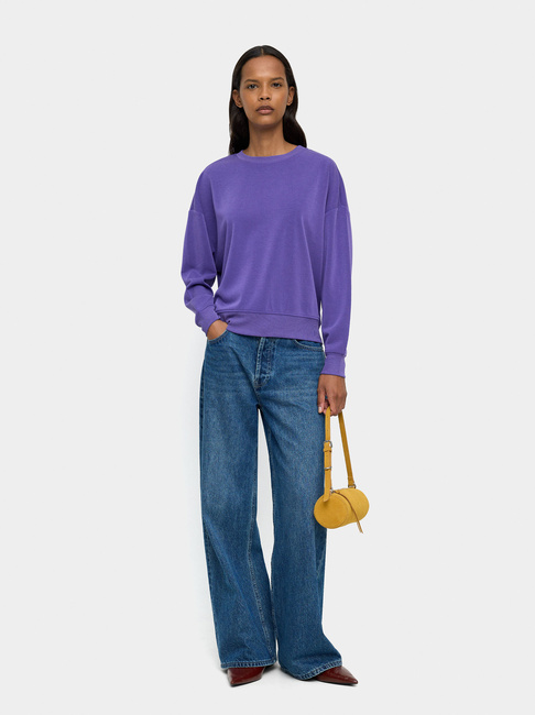 Жіночий фіолетовий світшот Parfois артикул 241922 _PU FW2025 Фото ракурс 4 - Жіночий фіолетовий світшот Parfois артикул 241922 _PU FW2025