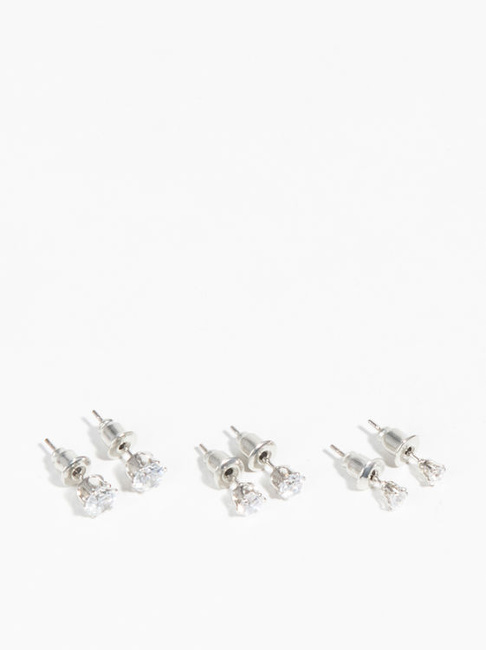 Жіночі срібні сережки Parfois артикул 160108 _SV FW2025 Фото ракурс 1 - Жіночі срібні сережки Parfois артикул 160108 _SV FW2025