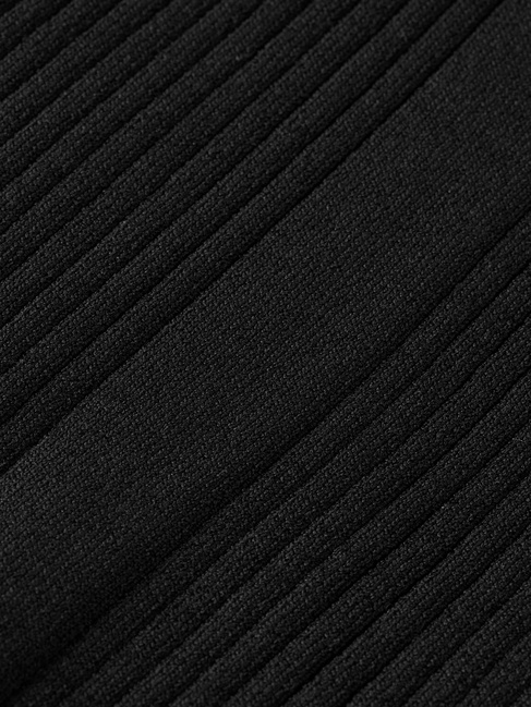 Жіноча чорна майка SCOTCH & SODA артикул U9A00642T U001 SS2025 Фото ракурс 3 - Жіноча чорна майка SCOTCH & SODA артикул U9A00642T U001 SS2025