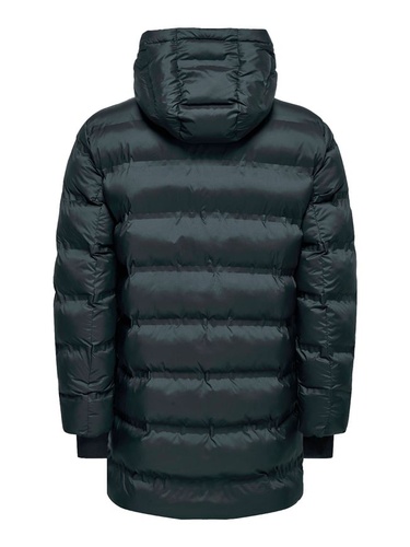 Фото ракурс 2 - Мужская черная куртка ONLY & SONS артикул 22034838 Black FW2025